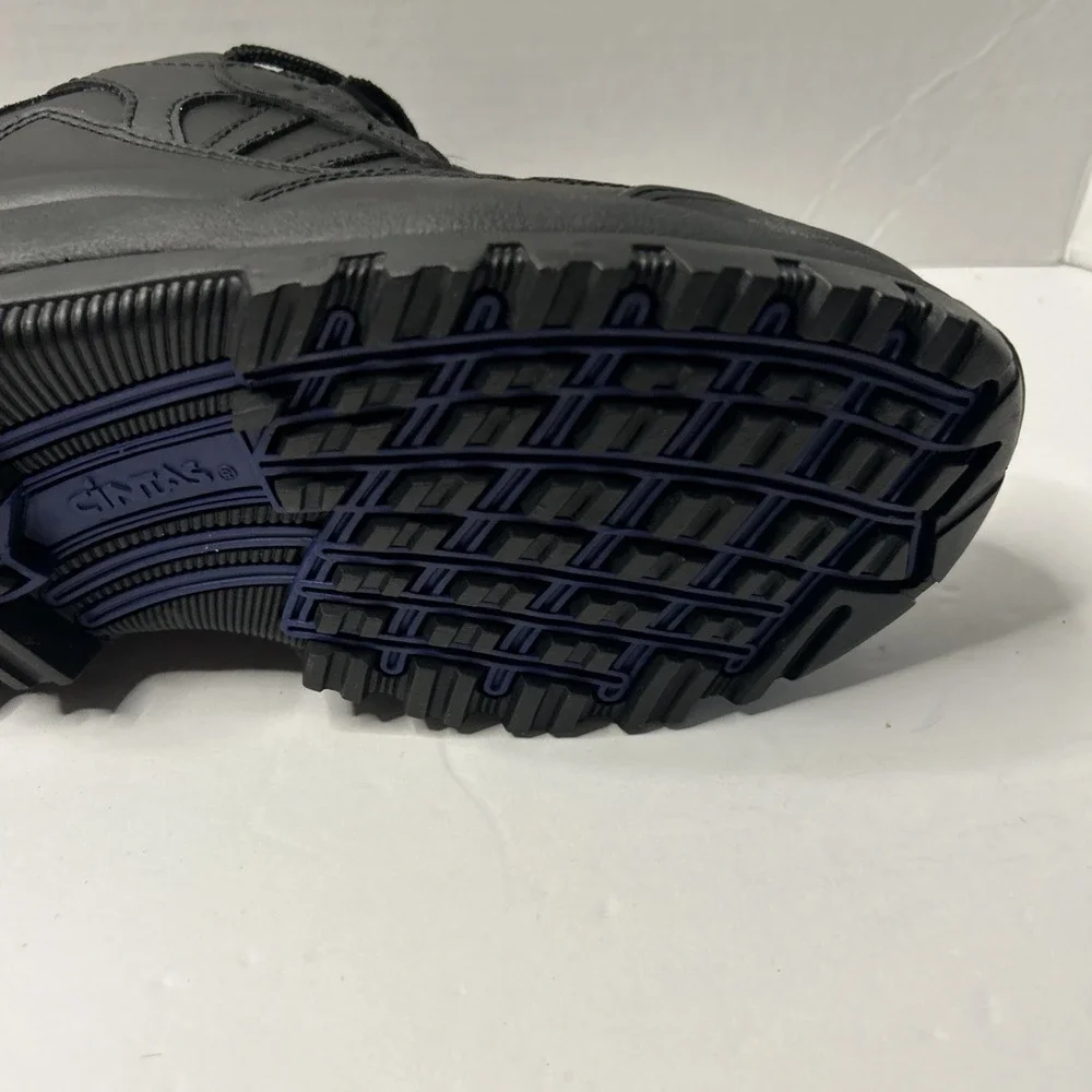 Cintas Work Shoes Men's 10 Wide Upper Leather Pil Resistant